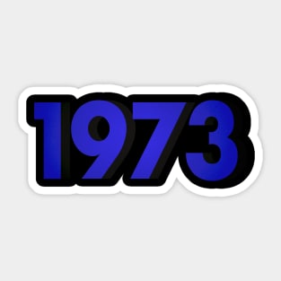 1973 Sticker